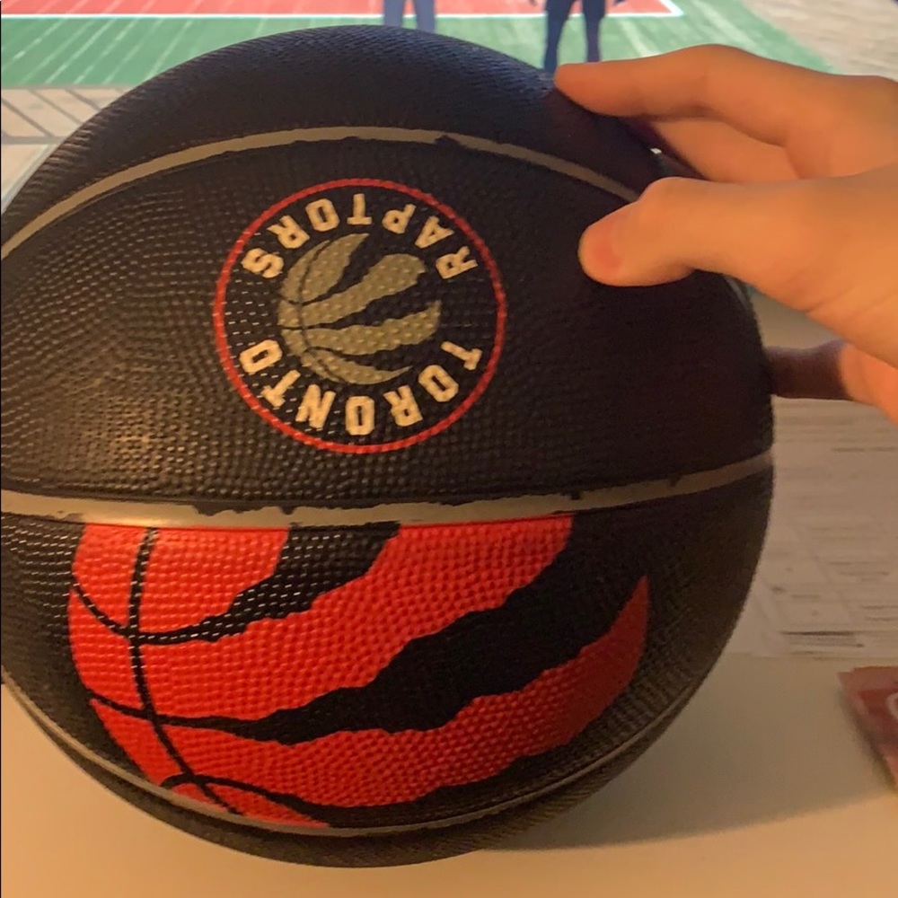 A raptors basketball